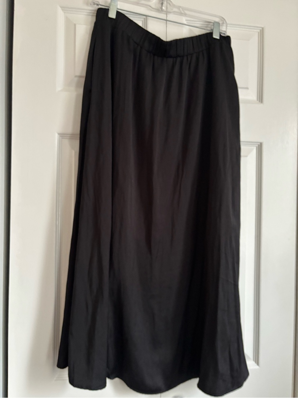 LOFT Black Midi  Skirt
